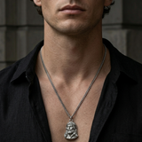 Christus Pendant Chain For Men