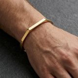 Rectangle Cuff Bracelet For Men