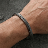 Twisted Cuff Bracelet For Men