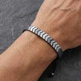 Braided Pattern Bracelet For Men