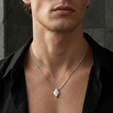 Hephaestus Gem Pendant Necklace For Men