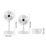 Foldable Rechargeable Telescopic Table Fan for Everyday Electronic Use
