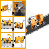 Manual Chainsaw Chain Sharpening Guide for DIY and Repair Tasks