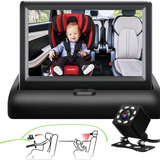 Rear Seat Monitoring Camera with Night Vision