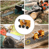 Manual Chainsaw Chain Sharpening Guide for DIY and Repair Tasks