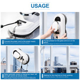 Automatic Robot Window Cleaner with Remote Control