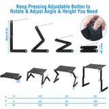 360° Adjustable Ergonomic Laptop Stand for Everyday Practical Use