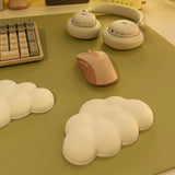 Cloud-Shaped Keyboard and Mouse Wrist Rest