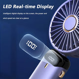 Rechargeable Handheld Mini Fan with Five Speeds