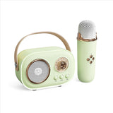 Portable Bluetooth Karaoke Speaker with Wireless Microphone