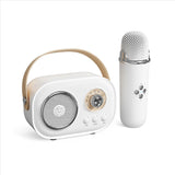 Portable Bluetooth Karaoke Speaker with Wireless Microphone