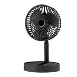 Foldable Rechargeable Telescopic Table Fan for Everyday Electronic Use