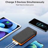 25000mAh Solar Power Bank with Four Panels