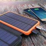 25000mAh Solar Power Bank with Four Panels