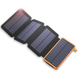 25000mAh Solar Power Bank with Four Panels